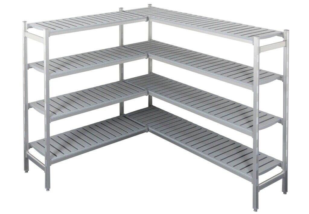 Rekwerk L-vorm | Voor COM-7469.1015 | 4 Niveaus | 1685/2245x450x1700(h)mm