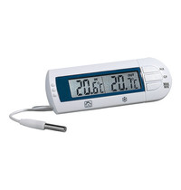EMGA Koel/vriesthermometer met temperatuur alarm en magneetbevestiging incl batterijen -50/+70 graden EMGA Koel/vriesthermometer met temperatuur alarm en magneetbevestiging incl batterijen -50/+70 graden