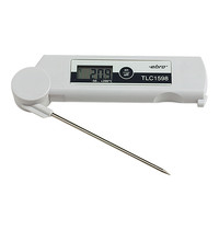 EBRO Thermometer digitaal met inklapbare RVS voeler -50t/m +200 graden 15(l)cm