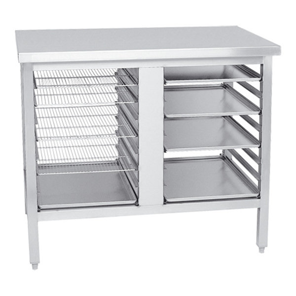 Werktafel onderstel 100cm 10x(60x40) | 1000x700x900(h)cm
