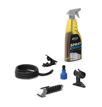 UNOX Schoonmaakkit (Incl. Handdouche) | UNOX Heteluchtovens ChefLux + BakerLux 