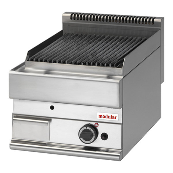 Stoomgrill | Aardgas | 7.5kW | Piëzo Ontsteking | 400x650x280(h)mm