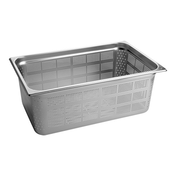 Gastronorm Bak | RVS | 27.8L | 1/1GN | Geperforeerd | 530x325x200(h)mm