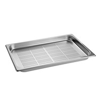 EMGA Gastronorm bak RVS | 1/1GN | Geperforeerd | 530x325x40(h)mm EMGA Gastronorm bak RVS | 1/1GN | Geperforeerd | 530x325x40(h)mm