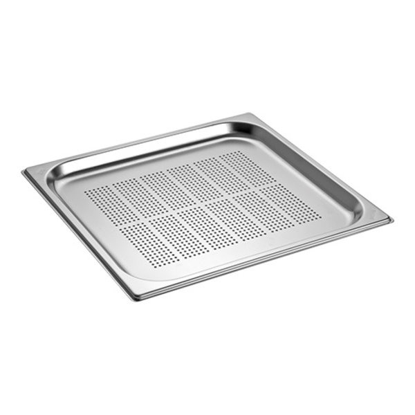 Gastronorm Bak | RVS | 1.7L | 2/3GN | Geperforeerd | 354x325x20(h)mm