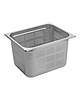 CaterChef GN-Bak | RVS | 1/2 GN | Hoogte 200mm | Geperforeerd | 325x265x200(h)mm 