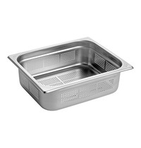 EMGA gastronorm bak 1/2GN geperforeerd | 325x265x100(h)mm EMGA gastronorm bak 1/2GN geperforeerd | 325x265x100(h)mm