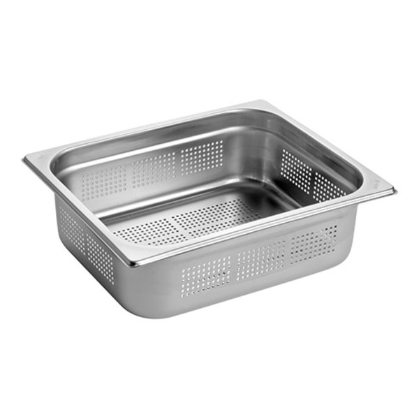 Gastronorm Bak | RVS | 6.1L | 1/2GN | Geperforeerd | 325x265x100(h)mm