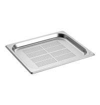 CaterChef GN-Bak | RVS | 1/2 GN | Hoogte 20mm | Geperforeerd | 325x265x20(h)mm