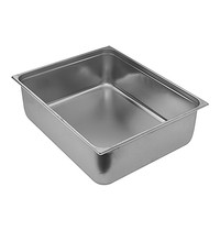 CaterChef Gastronorm bak RVS | 18 liter | 2/1GN | 650x530x65(h)mm