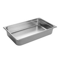 CaterChef GN-Bak | RVS | 1/1 GN | Hoogte 100mm | 530x325x100(h)mm