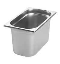 EMGA Gastronorm bak RVS | 1/4GN | 265x162x150(h)mm EMGA Gastronorm bak RVS | 1/4GN | 265x162x150(h)mm