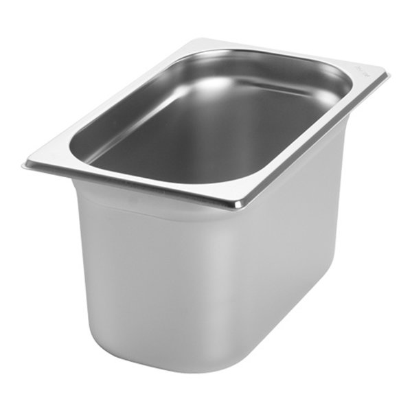 GN-Bak | RVS | 1/4 GN | Hoogte 150mm | 265x162x150(h)mm