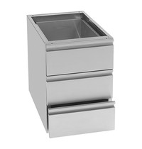 MULTINOX ladenblok (cap.3xGN1/1) | Voor TRA en TR model | 640x400x550(h)mm MULTINOX ladenblok (cap.3xGN1/1) | Voor TRA en TR model | 640x400x550(h)mm