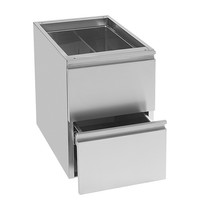 MULTINOX ladenblok (cap.2xGN1/1) Voor TRA en TR model | 640x400x550(h)mm MULTINOX ladenblok (cap.2xGN1/1) Voor TRA en TR model | 640x400x550(h)mm