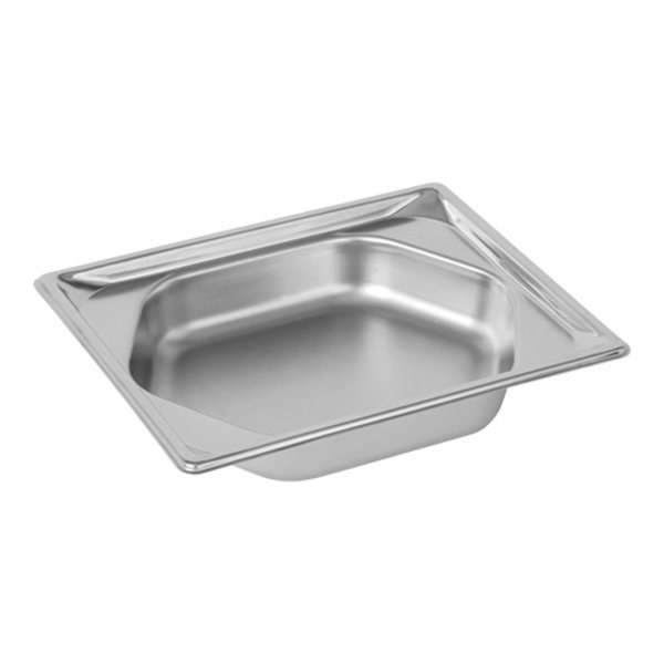 GN-Bak | HEXAGON SHAPE | RVS | 1/2 GN | Hoogte 100mm | 325x265x100(h)mm