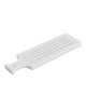 CaterChef Broodsnijplank | HDPE | Wit | HACCP | Kruimelvanger | 500x150x25(h)mm 