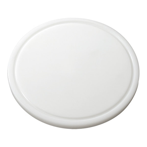 Snijplank | HDPE | Wit | Sapgeul | Ø300x15(h)mm