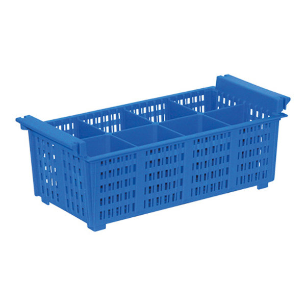 Bestekinzet en draagkorf 43x21x15(h)cm