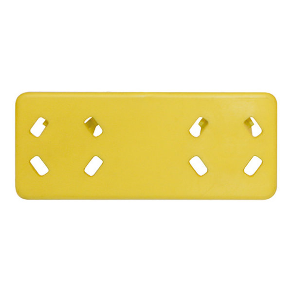 Kleurenclip geel | 120(b)x50(h)mm