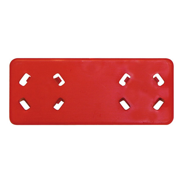 Kleurenclip rood | 120(b)x50(h)mm
