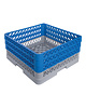 CaterRacks Universeelkorf met opzetranden 3x CR-0 | 50x50x22(h)cm 