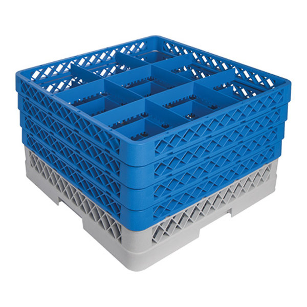 Voetglazenkorf 4x CR 09 | Ø15x24(h)cm | 50x50x26(h)cm