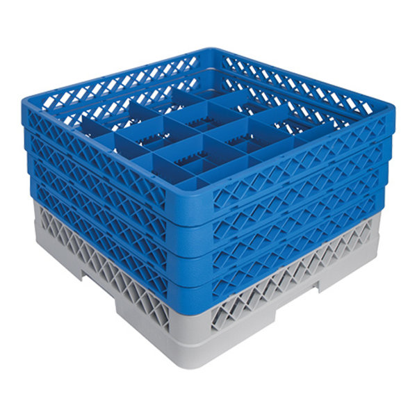 Bekerglazenkorf 3x CR 16 + 1x CR 0 | Ø11,2x24(h)cm | 50x50x26(h)cm