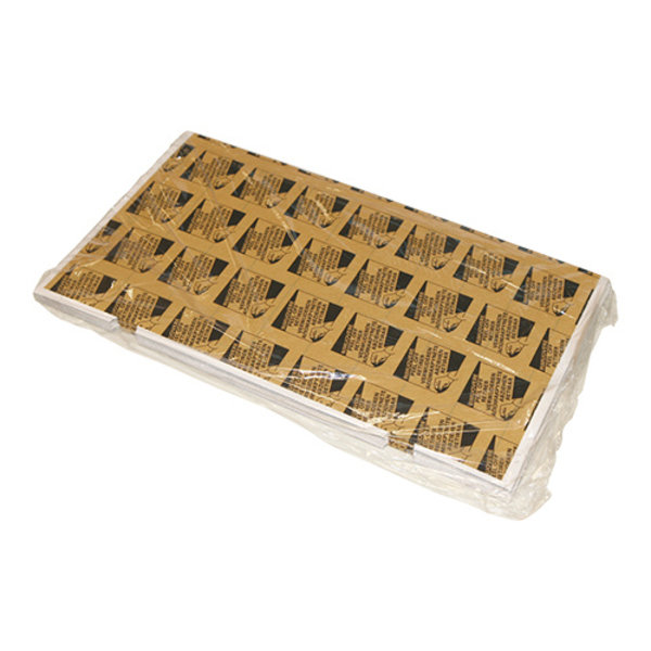 Kleefplaat cap. 10 stuks 64x37cm