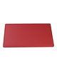 CaterChef Snijplank | HDPE | Rood | HACCP | Sapgeul | 600x350x20(h)mm 