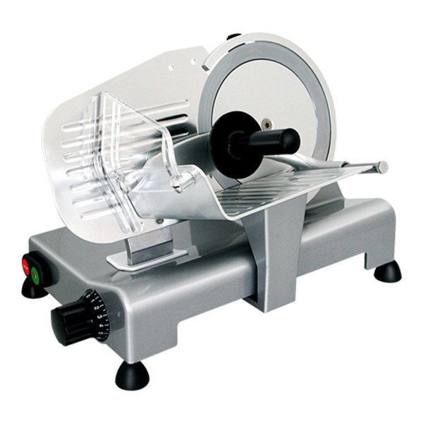 Vleessnijmachine Ø195mm | 120W | Traploos instelbare snijdikte 0-12mm |  300x430x292(h)mm