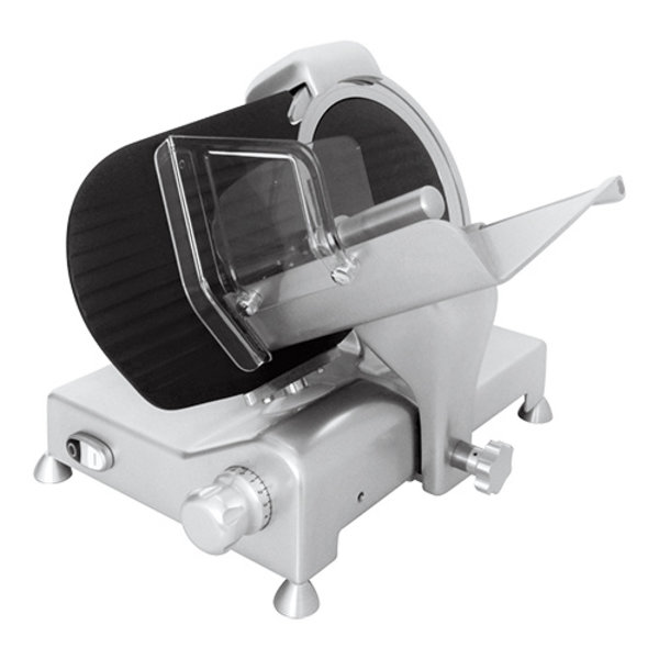 Vleessnijmachine Ø250mm | 300W | Traploos instelbare snijdikte 0-15mm | 455x535x395(h)mm