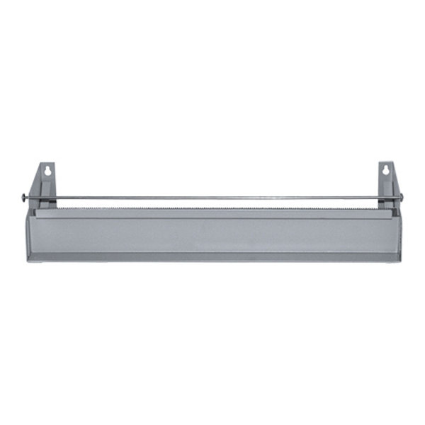 Folie-Dispenser | Metaal Geëpoxeerd | Incl. Kartelmes | 500x170x90(h)mm
