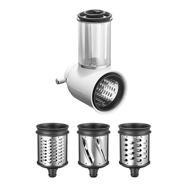 Groenterasp (KitchenAid) met 3 trommels