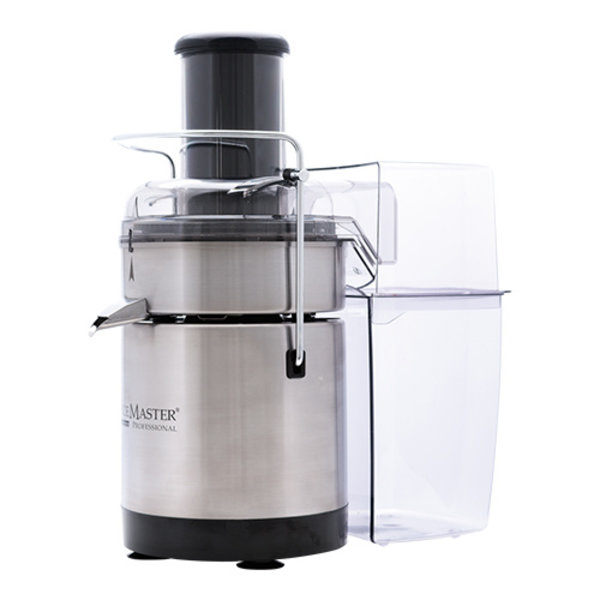 Sapcentrifuge voor groente en fruit RVS/kunststof  | 800W | Met grote vulopening van 7,5cm | 190x310x380(h)mm