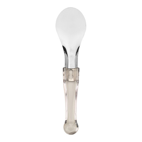 IJsschep/Spatel | RVS | Kunststof | Transparant | Handvat | 250mm