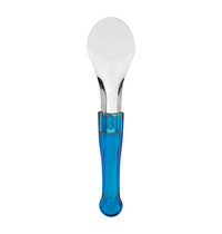 EMGA Ijsschep/Spatel RVS met kunststof blauw handvat 25(l)cm EMGA Ijsschep/Spatel RVS met kunststof blauw handvat 25(l)cm