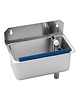 Stöckel IJslepel Spoelbak | RVS | Wateraansluiting | Wandmodel | 220x123x90(h)mm 