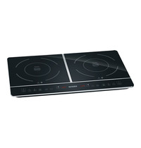 SEVERIN Inductiekookplaat | 2 Kookpunten (Ø210) | 60°C/240°C | 3.4kW (230V) | 590x360x50(h)mm