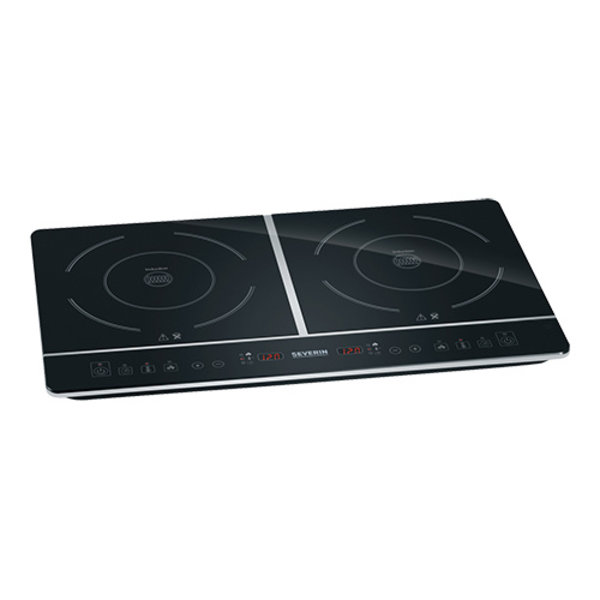 Inductiekookplaat | 2 Kookpunten (Ø210) | 60°C/240°C | 3.4kW (230V) | 590x360x50(h)mm