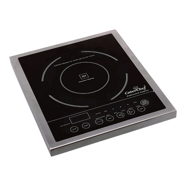 Inductiekookplaat | RVS | 1 Kookpunt (Ø225mm) | 60°C/240°C | 2kW (230V) | 328x383x66(h)mm