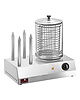CaterChef Worstenwarmer | 900W | met 4 aluminium pennen voor verwarmen van brood | 420x270x400(h)mm 