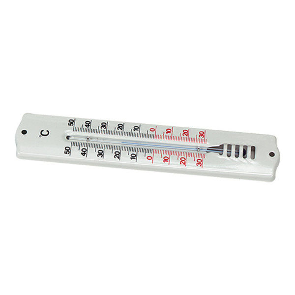 Koelcel thermometer emaille uitvoering -30/+50 graden 20(l)cm