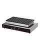CaterChef Poffertjes bakapparaat (cap.050st.) | 1,8kW | Met anti-aanbak laag en opstaande rand | 550x375x170(h)mm 