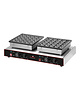 CaterChef Poffertjes bakapparaat (cap.050st.) | 1,7kW | Met zware gegoten plaat met anti-aanbak laag | 620x375x170(h)mm 