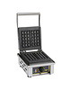 Roller Grill Wafelijzer Brussels | 1.6kW | Compleet met traploze instelbare thermostaat 0-300°C | 305x440x230(h)mm 