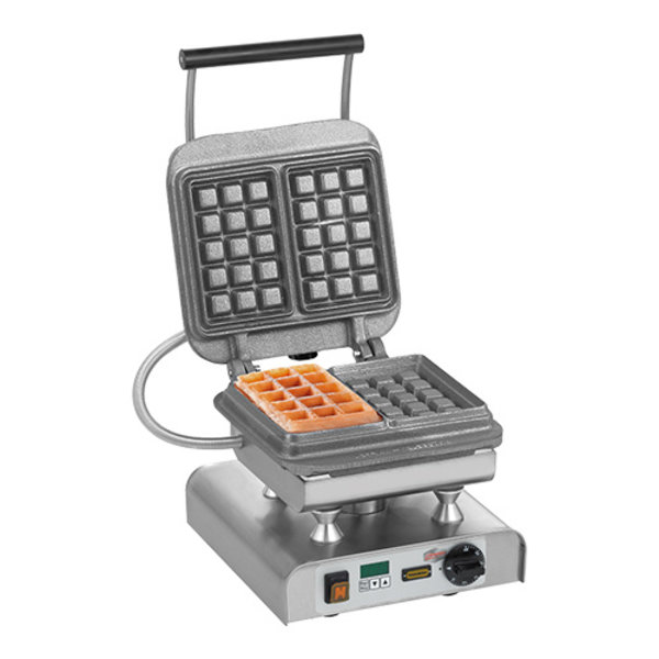 Multi-Bakapparaat | Enkel | Wisselbare Platen (Gietijzer) | Tijdklok | 2.2kW | 230V | 305x450x320(h)mm