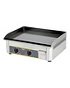 Roller Grill Bakplaat elektrisch (60x40cm-glad) | Afzonderlijke thermostaten | 6kW | 620x450x190(h)mm 