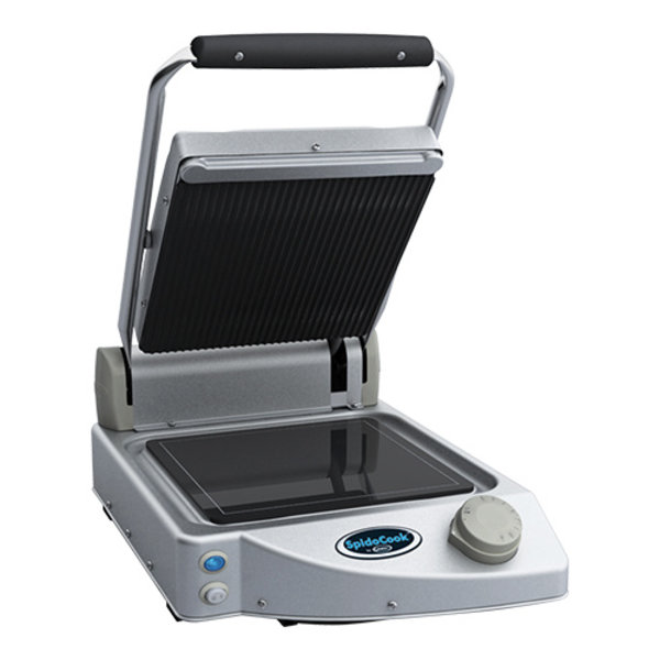 contactgrill Solo (glad/gegroefd) | 2 onafhankelijke verhittingszones | 1.5kW | 458x331x176(h)mm