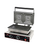 CaterChef Tosti-IJzer | RVS | Hele Sneden | 50°C/300°C | 1.55kW | 390x340x250(h)mm 